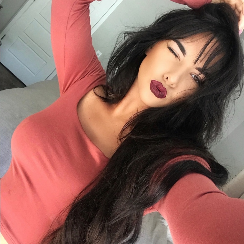 SIMPLE THING RUST CROP TOP - LAURAS BOUTIQUE
